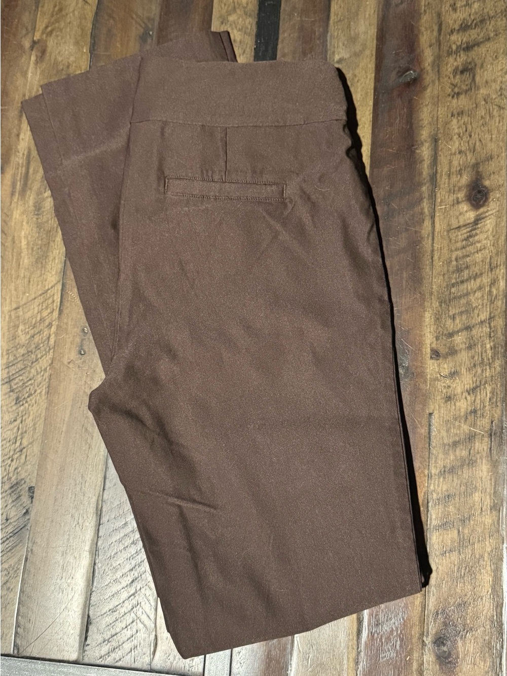 Tribal Women’s Skinny Pants in Dark Brown